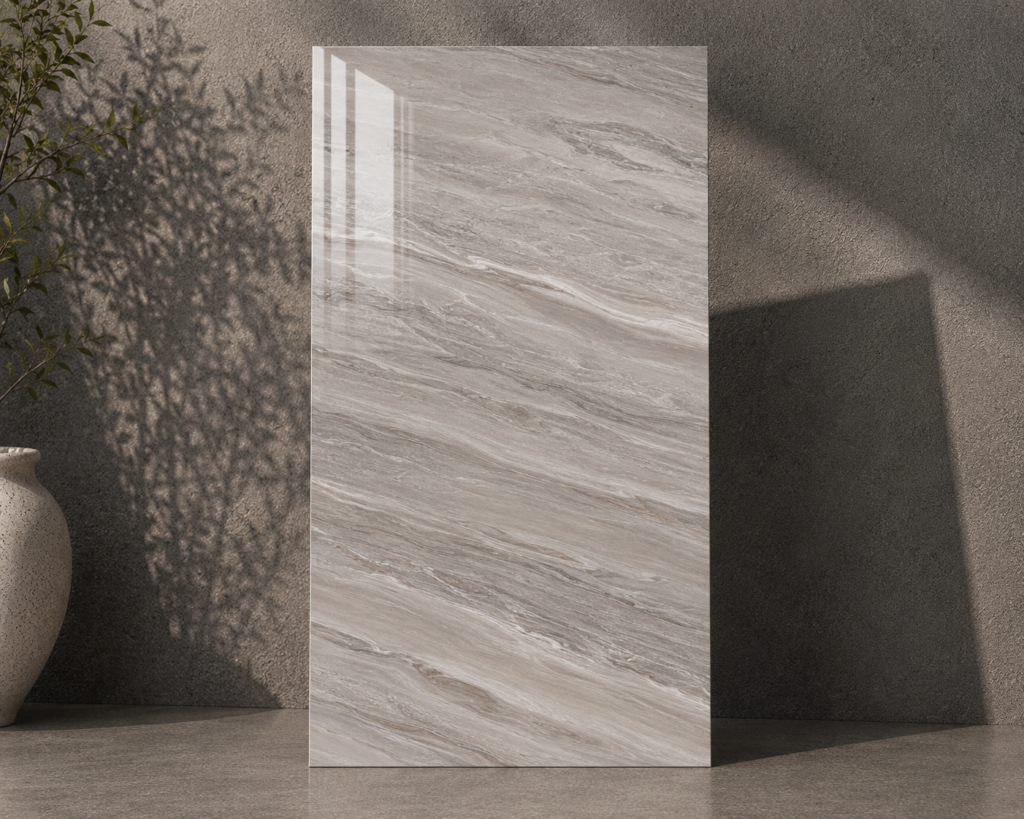 Palissandro Silver Gloss Floor Tile 60cm x 120cm