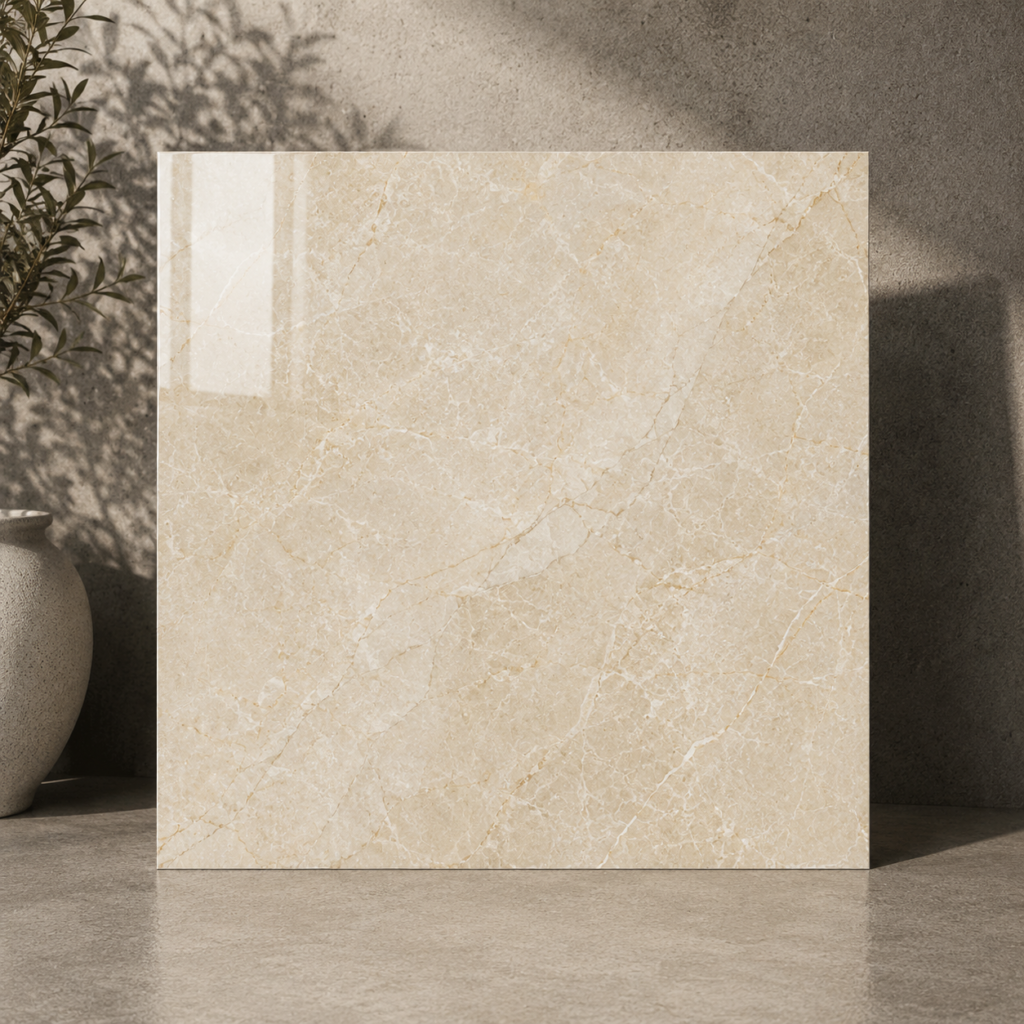 Giallo Pearl Floor Tile 600×600