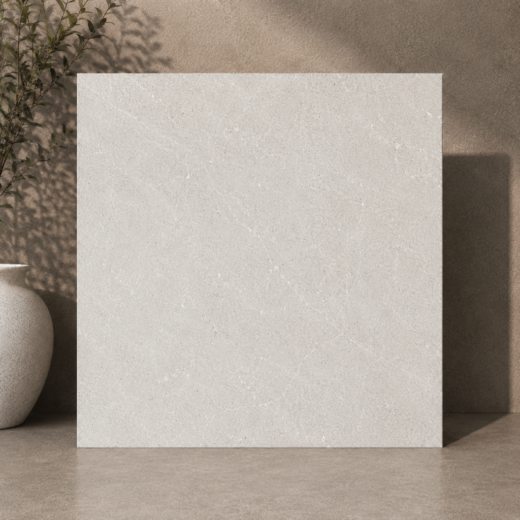 Icona Bianco Floor Tile 600x600